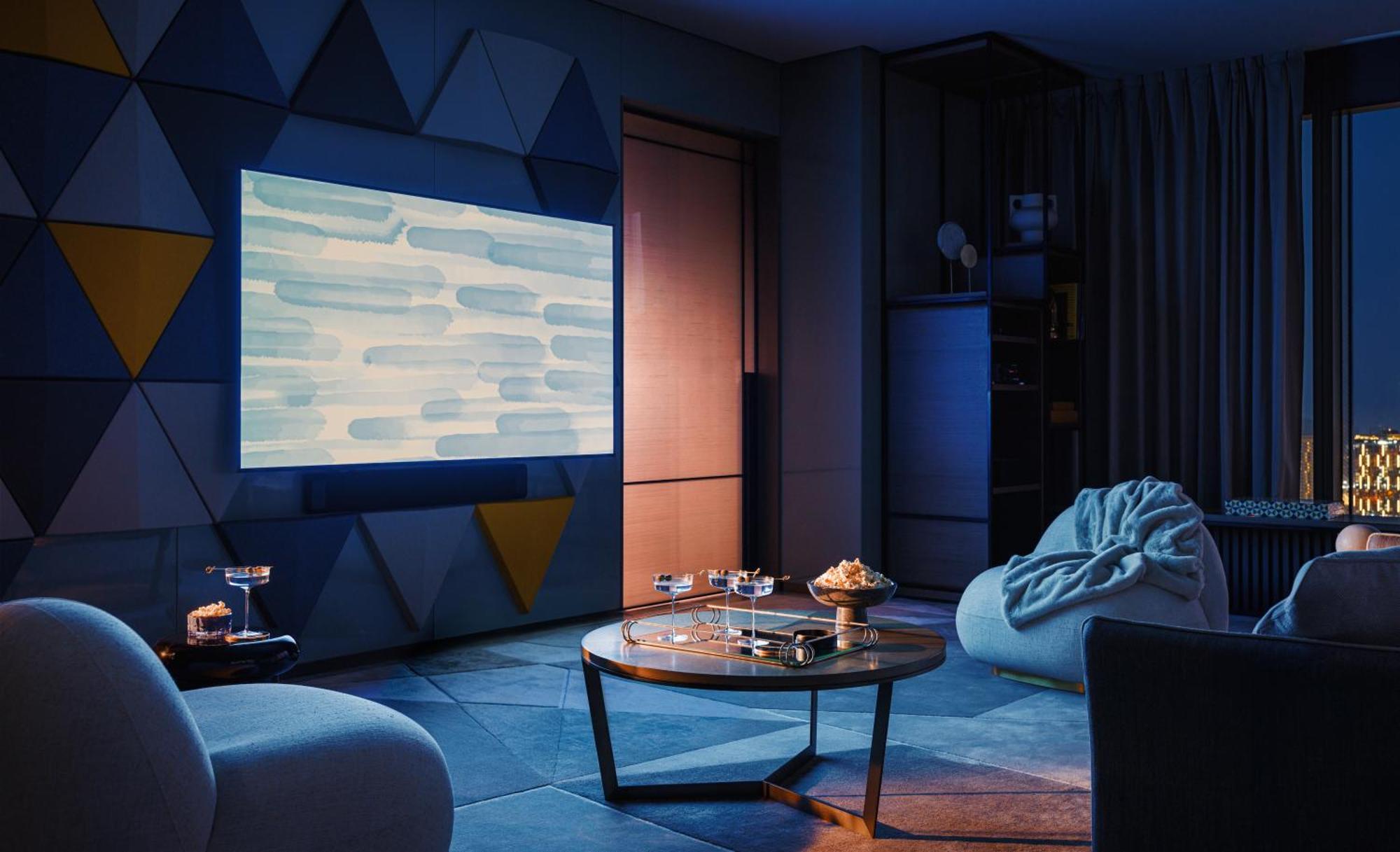 One&Only One Za'Abeel Hotel Dubaj Kültér fotó A room with a television
